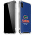 University of Florida Gainesville Est 1853 Blue iPhone XS Max Clear Case